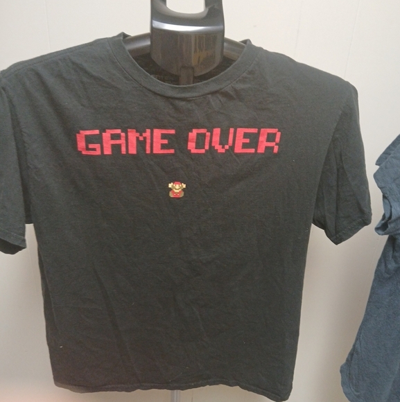 Nintendo Entertainment System Game Over Kids Tee Xl - Picture 1 of 6